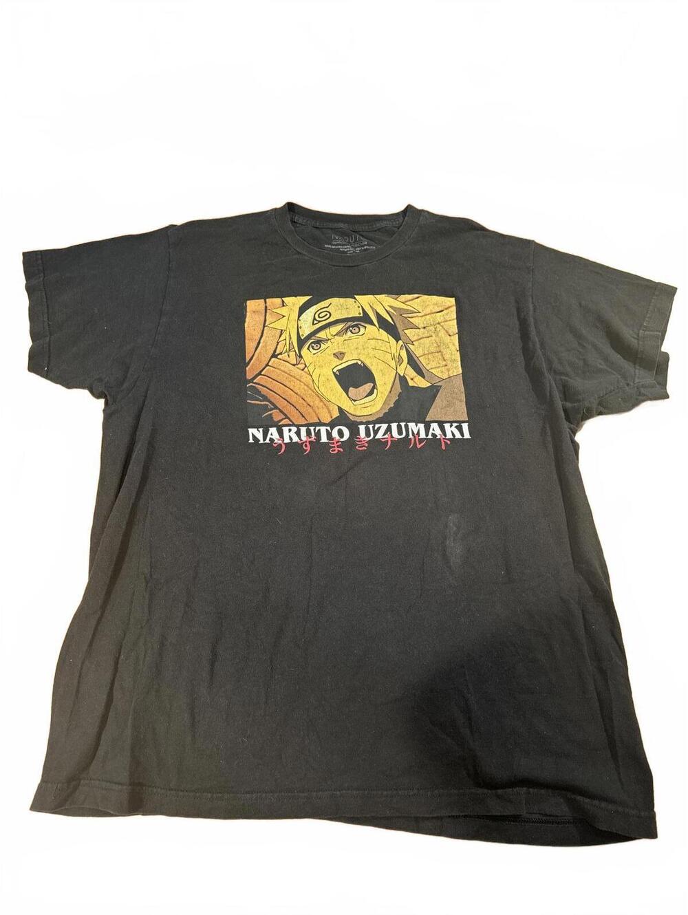 Men's XL Naruto Uzumaki x Shippuden Anime Tee